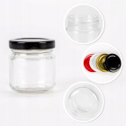 Contenitore di vetro 5 pezzi 100ml 5cm barattolo con coperchio
