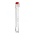 Provette criogeniche con filetto esterno, 4,0 ml, fondo tondo, confezione da 25 pezzi