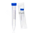 Falconi provette da 15 ml, coniche, sterili, confezionate singolarmente, sterilizzazione con ossido di etilene, 10 pezzi