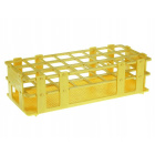 Porta provette da 90 posti fi 13 mm (6x15) giallo