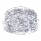 Catena luminosa LED luci bianco freddo 100 pezzi 10m