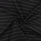 Tessuto per costumi nero a righe per cucire 0,5m