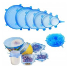 Coperchi universali in silicone per alimenti 6 pezzi