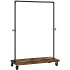Appendiabiti su ruote 103x40x162cm portatile per corridoio hall