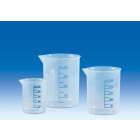 Becher in PP da laboratorio 500 ml, scala blu VITLAB