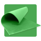 Pannello acustico in schiuma VLNY 200×100 cm 5 cm verde scuro