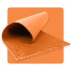 Pannello acustico in schiuma VLNY 200×100 cm 4 cm arancione