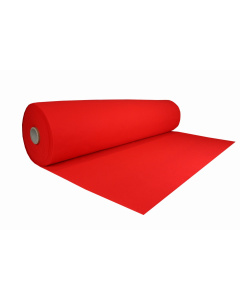 Tessuto non tessuto morbido in feltro rosso 3mm 150x50cm 400g/m&sup2;