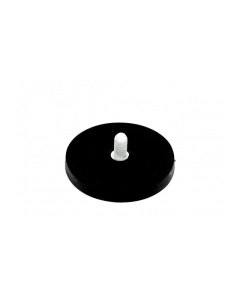 Supporto magnetico in gomma al neodimio UM 66x8,5xM8 esterno x 23,5