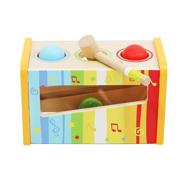 Cembali di legno con martelletto per bambini megamix.sk