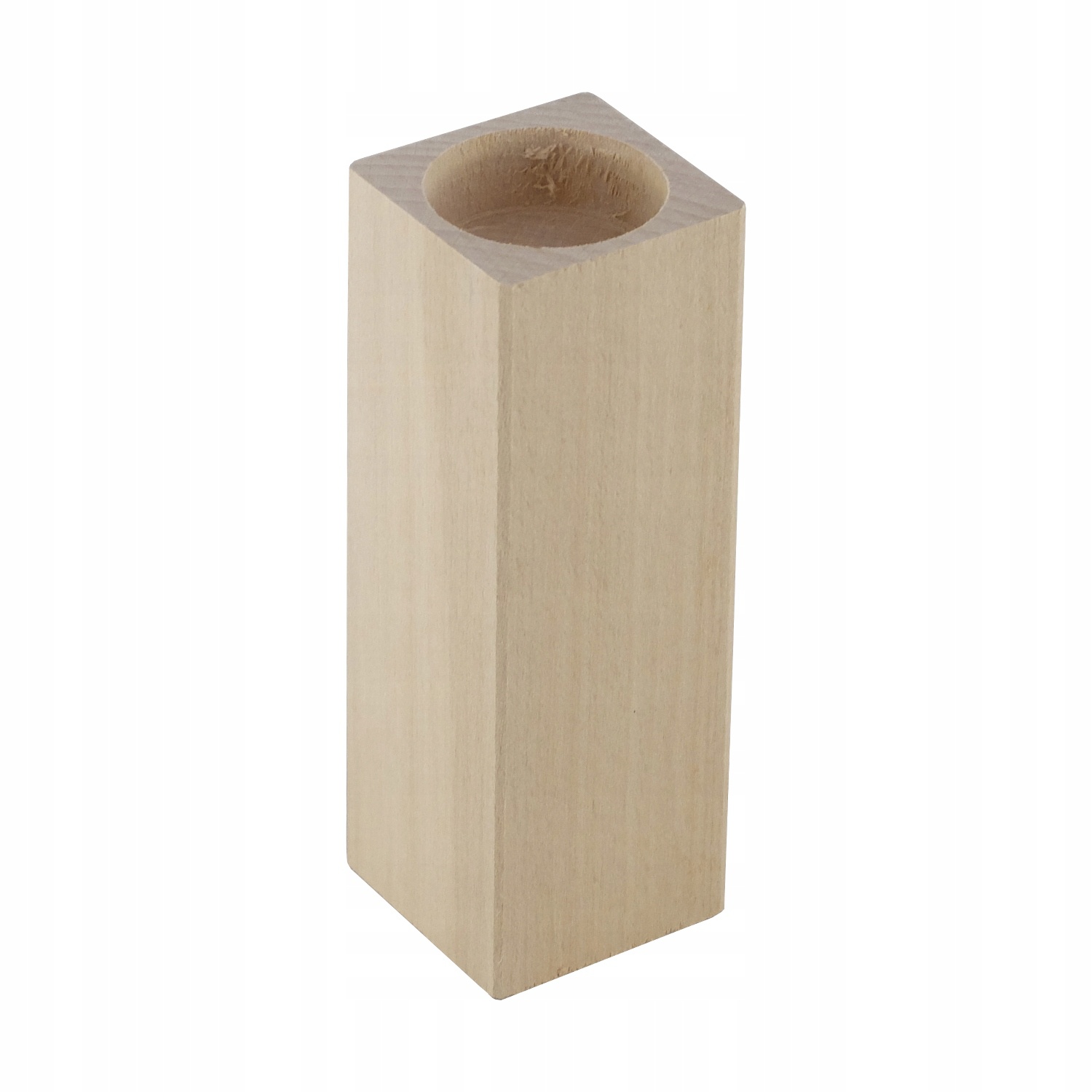 Candelieri quadrati in legno 4 pezzi 8-10-12-14cm megamix.sk