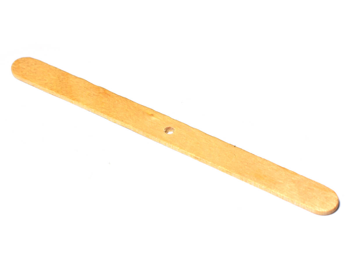 Bastoncini di legno, supporto per stoppino