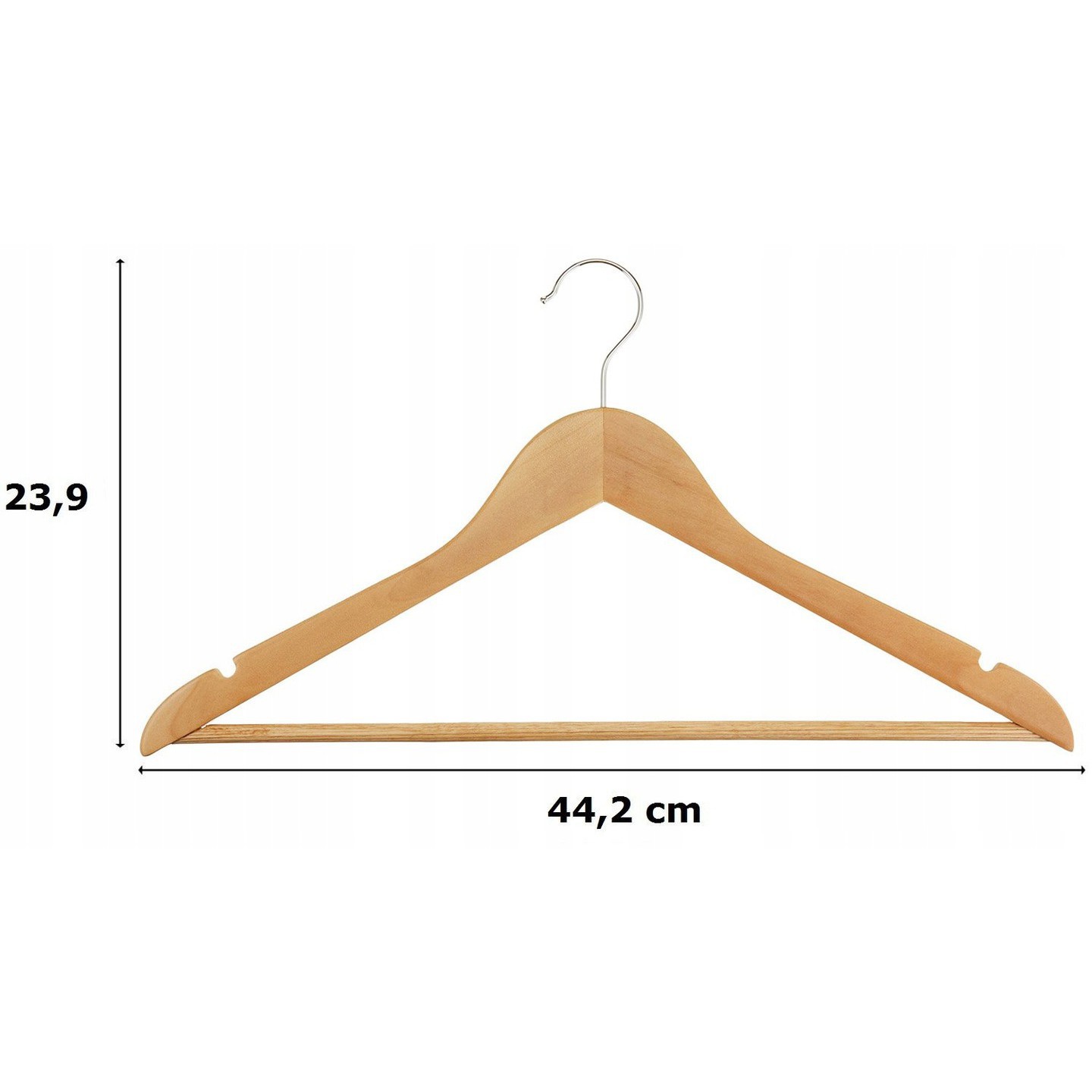 Grucce in legno 10pz per abbigliamento megamix.sk