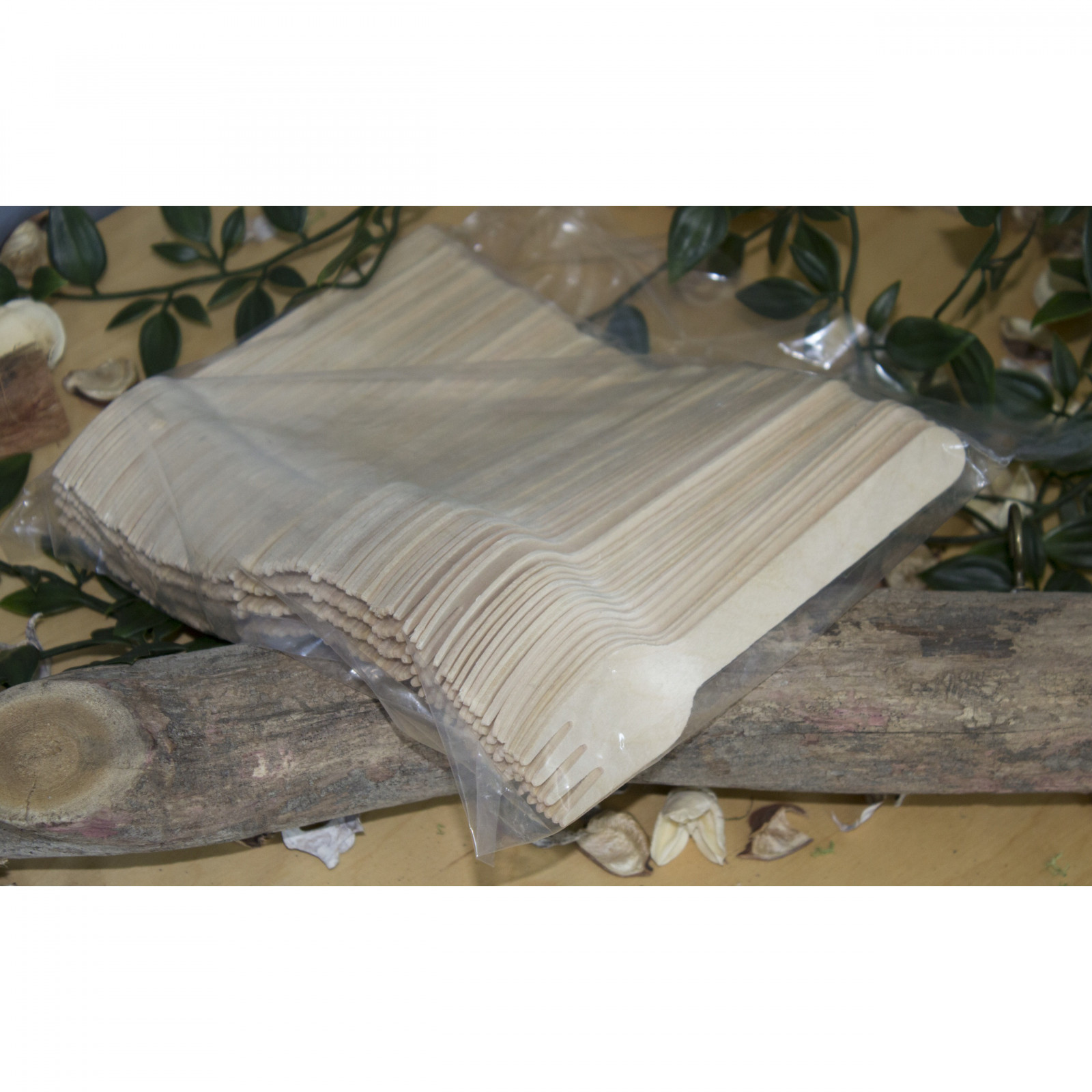 Forchette di legno 100 pezzi 16cm Eco megamix.sk