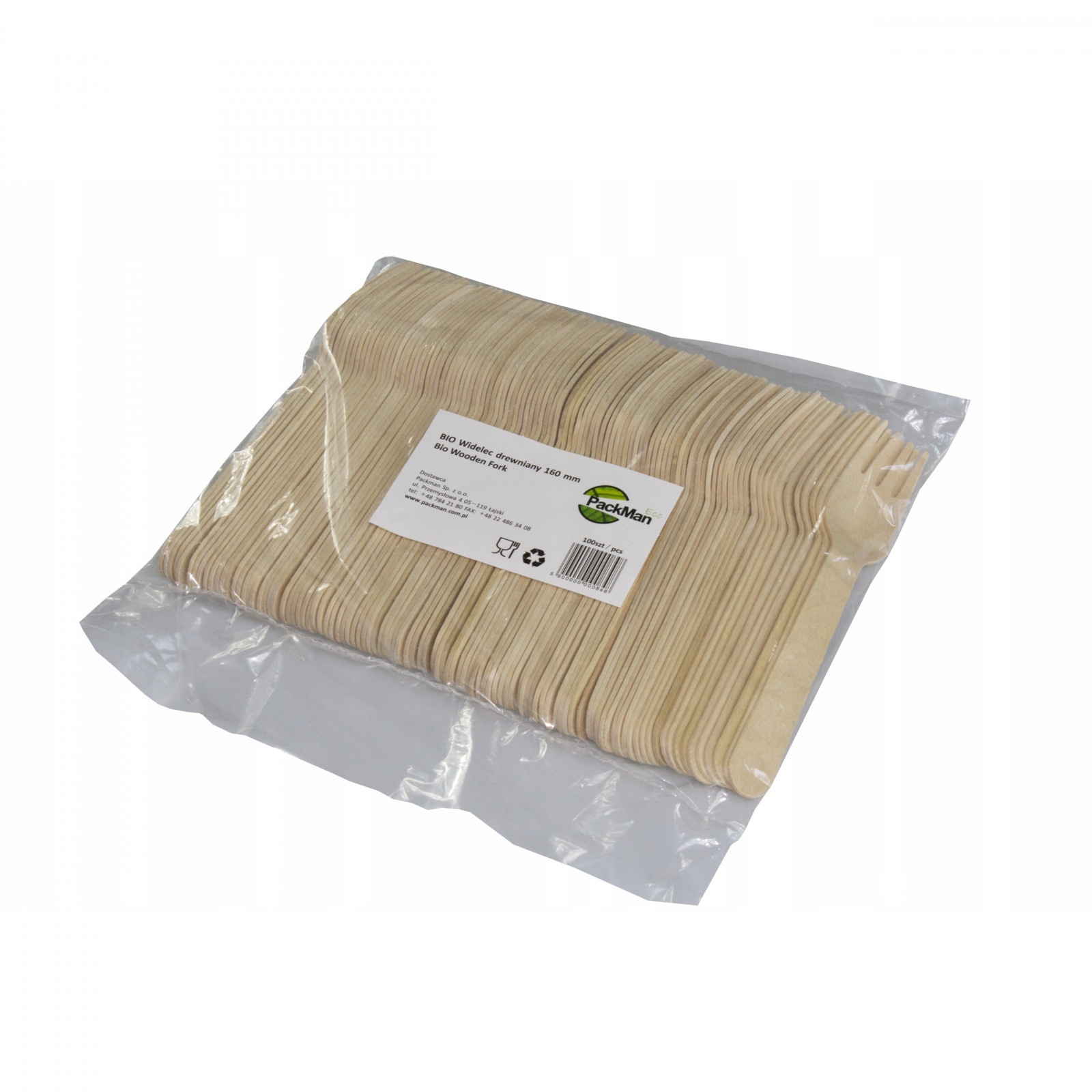 Forchette di legno 100 pezzi 16cm Eco megamix.sk