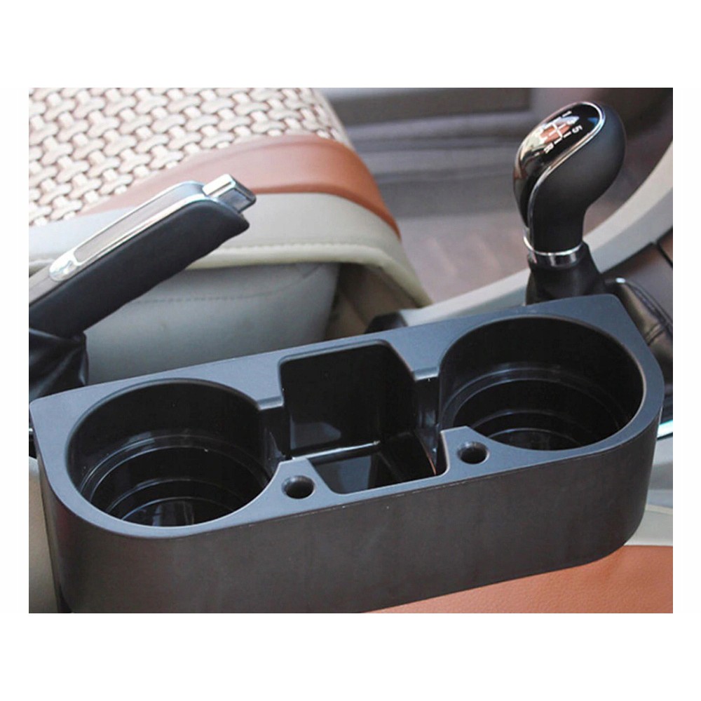 Porta bicchieri per auto 20x27x10cm nero megamix.sk