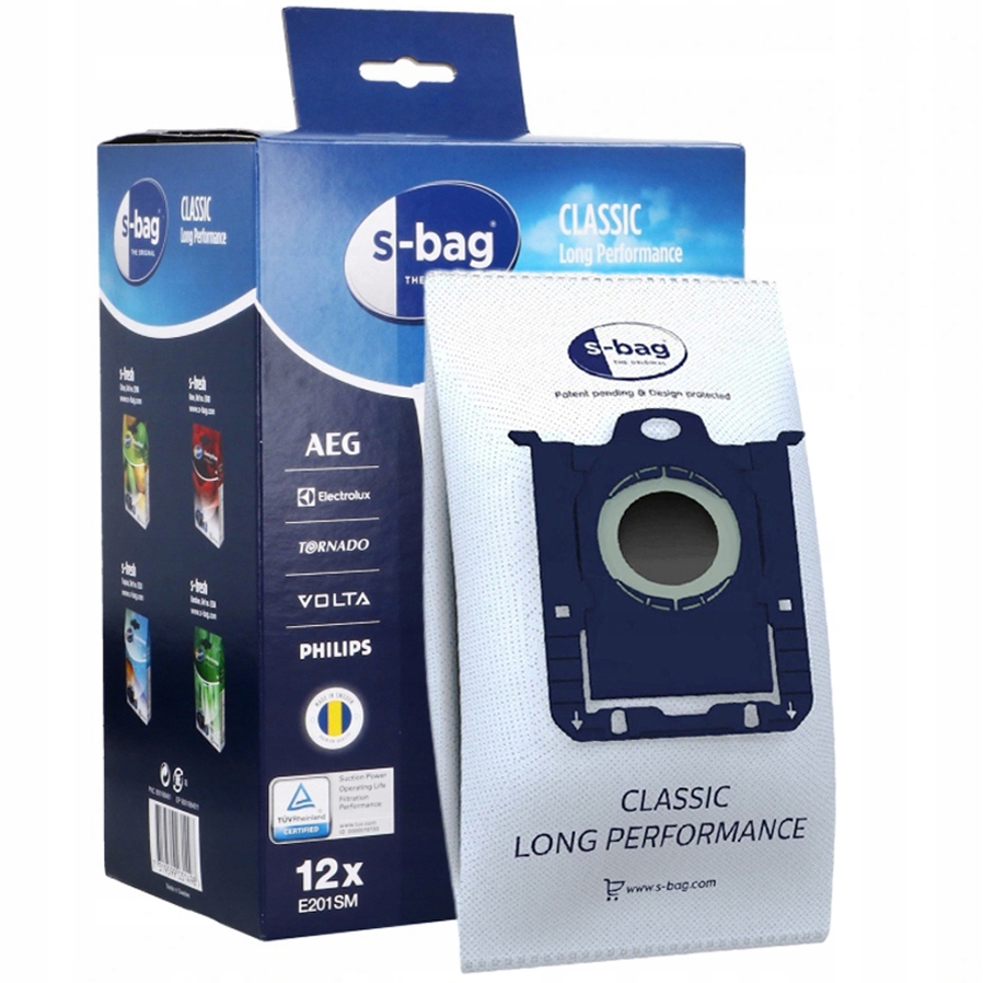 ELECTROLUX S-BAG sacchetti sintetici 12 pezzi megamix.it