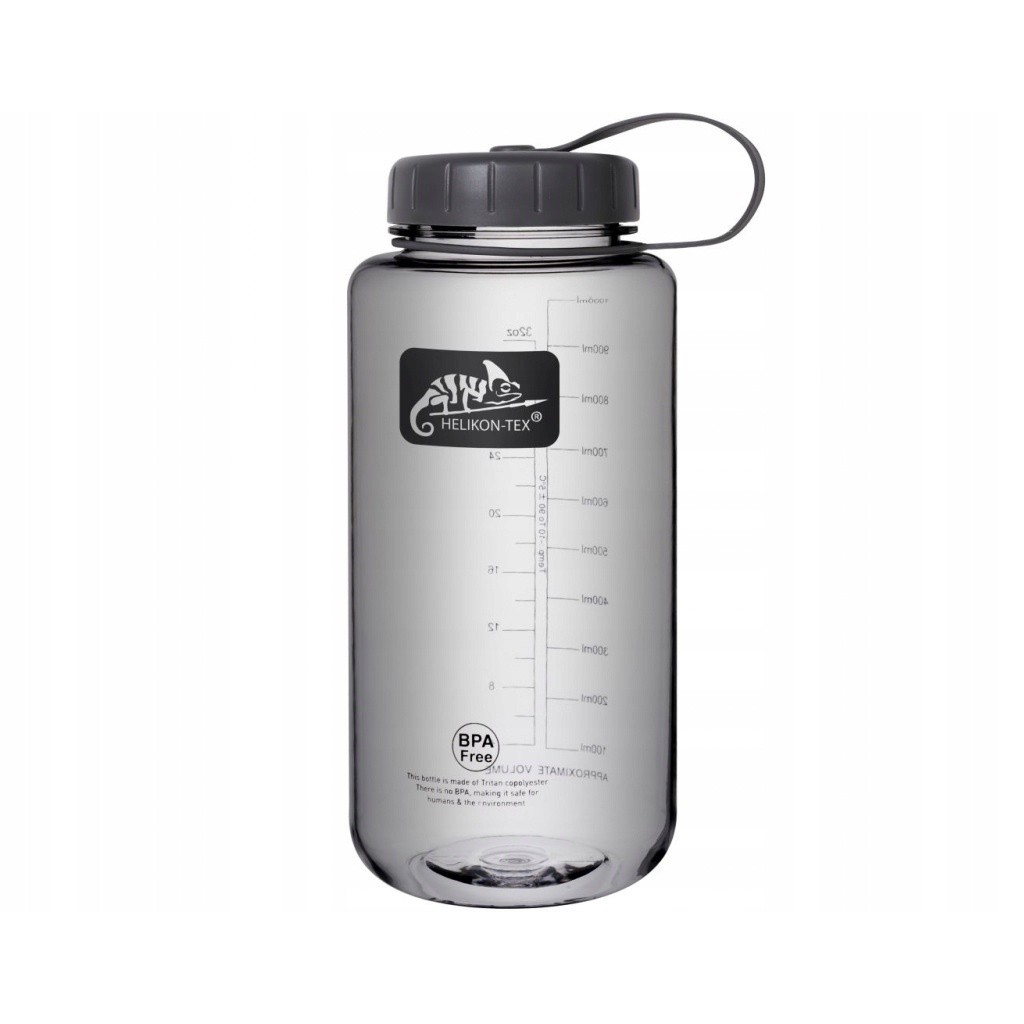 bottiglia 1L Helikon Tritan resistente nera megamix.sk
