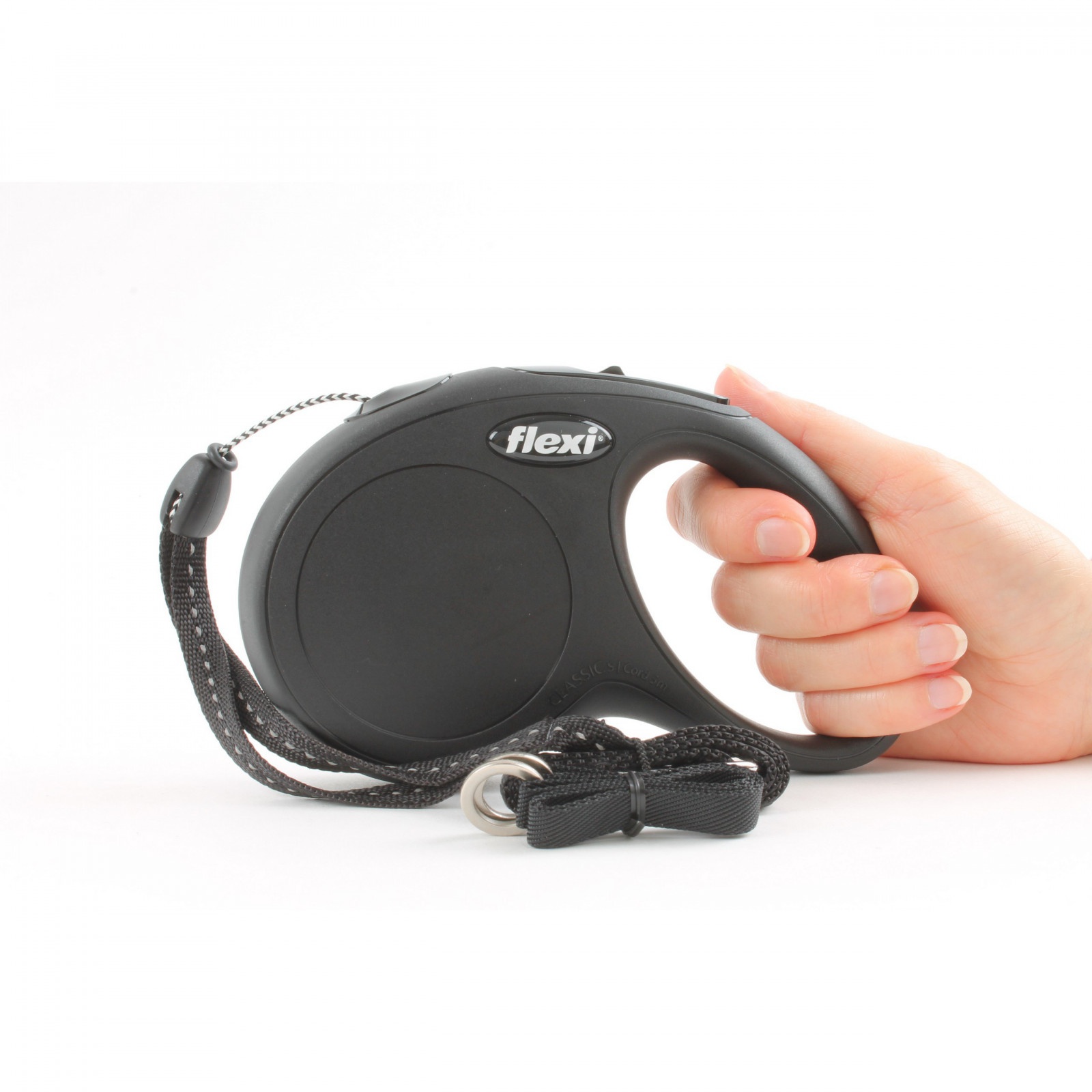 guinzaglio flessibile per cane nero 5m megamix.sk