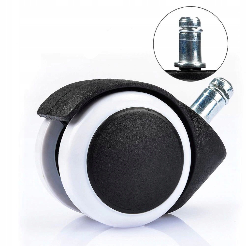 Ruote in gomma per sedia 11mm 5 pezzi gomma resistente megamix.sk