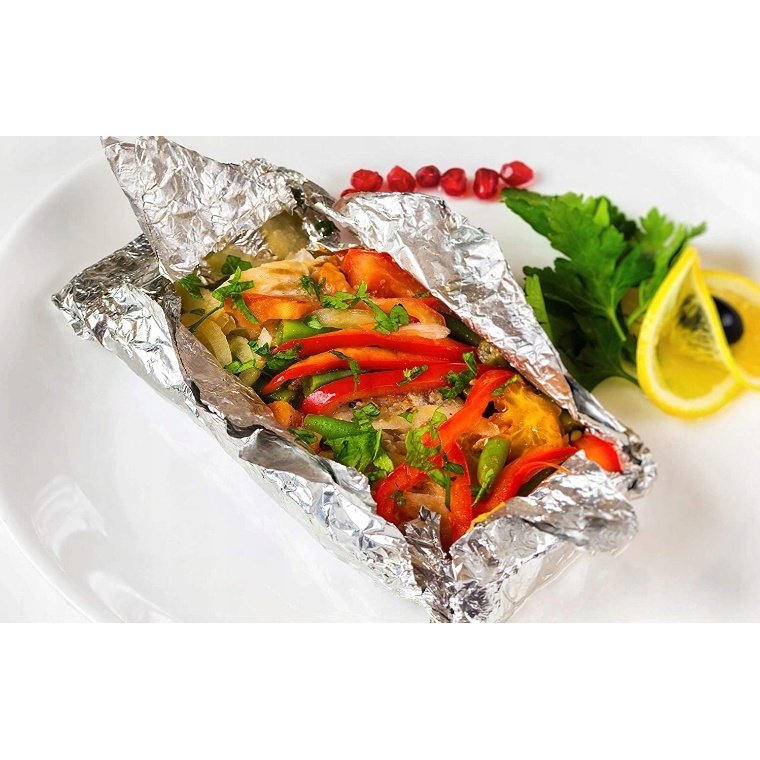 foglio di alluminio spesso 1kg 29cm per cottura grigliatura megamix.sk