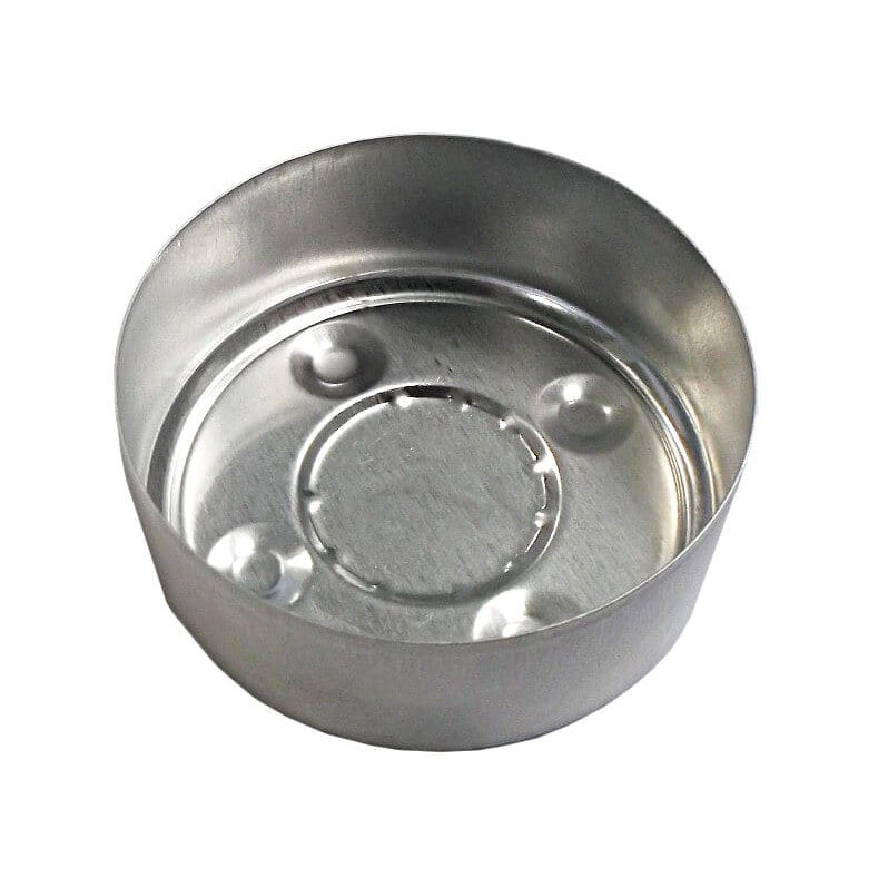 Contenitori in alluminio 57x22mm per candele da tè 10 pezzi megamix.sk