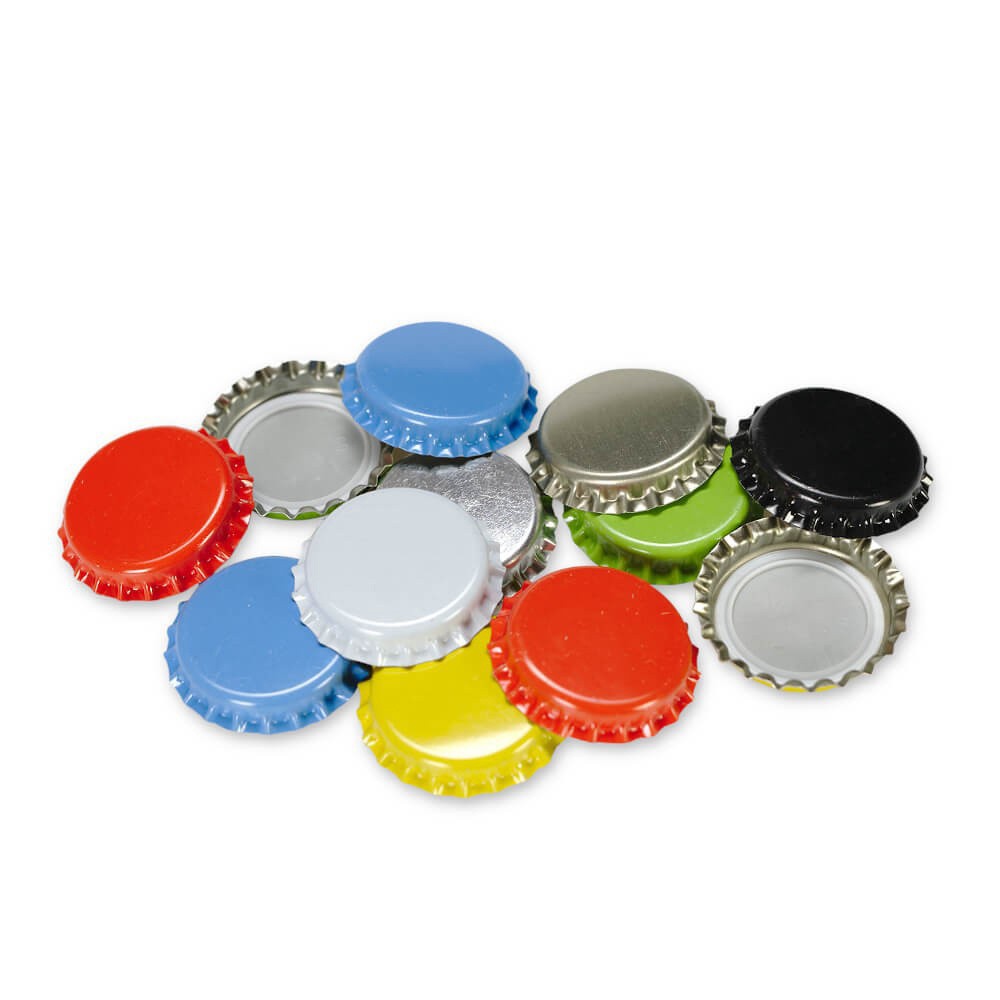 Capsula in alluminio per bottiglie di birra 50pz megamix.sk