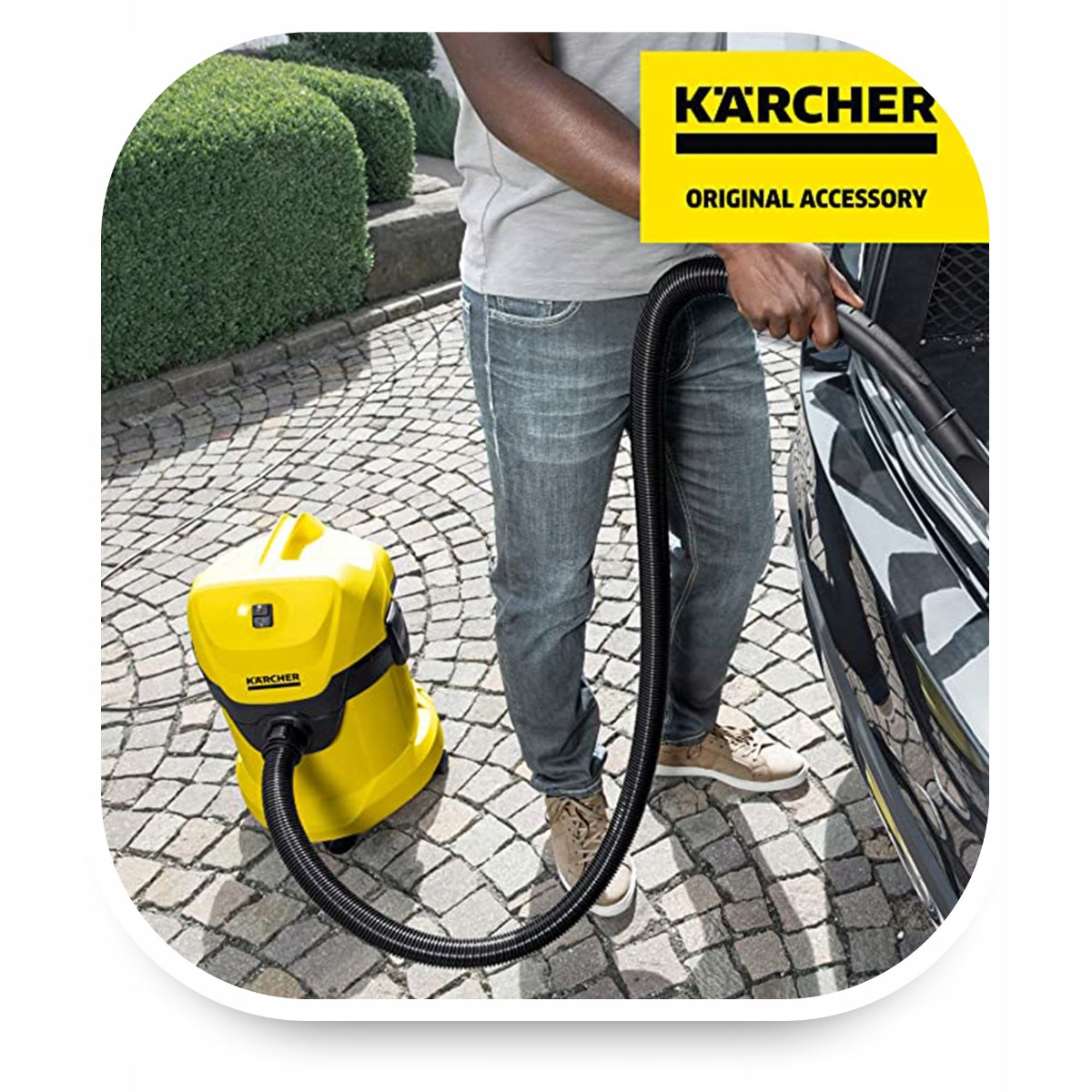 Sacchetti filtranti in tessuto non tessuto Kärcher per aspirapolvere WD2 / WD3 4 pezzi megamix.sk