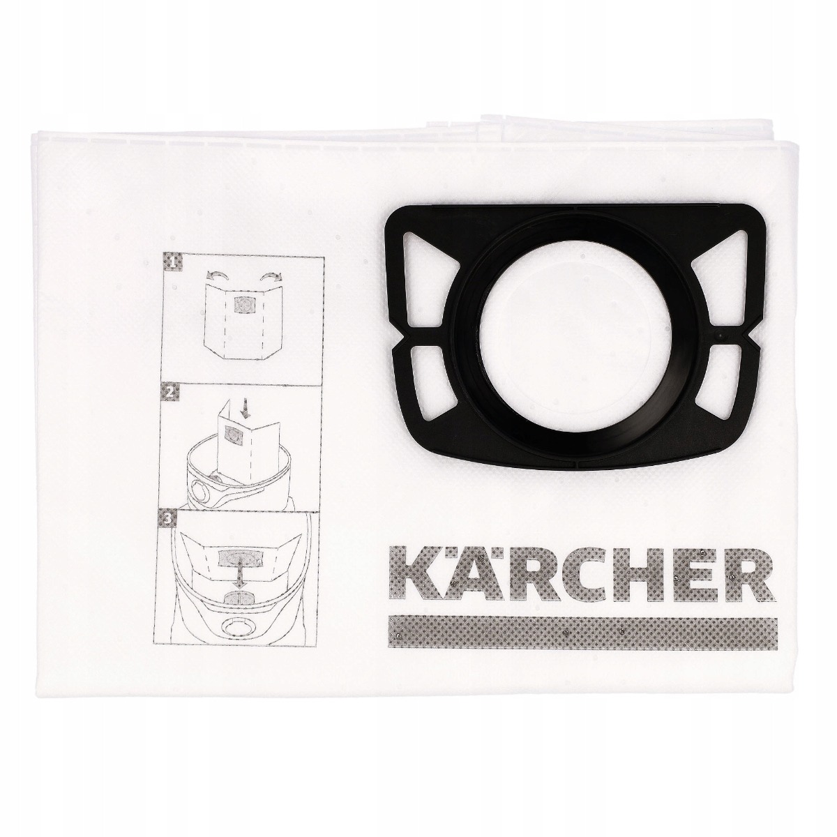 Sacchetti filtranti in tessuto non tessuto Kärcher per aspirapolvere WD2 / WD3 4 pezzi megamix.sk