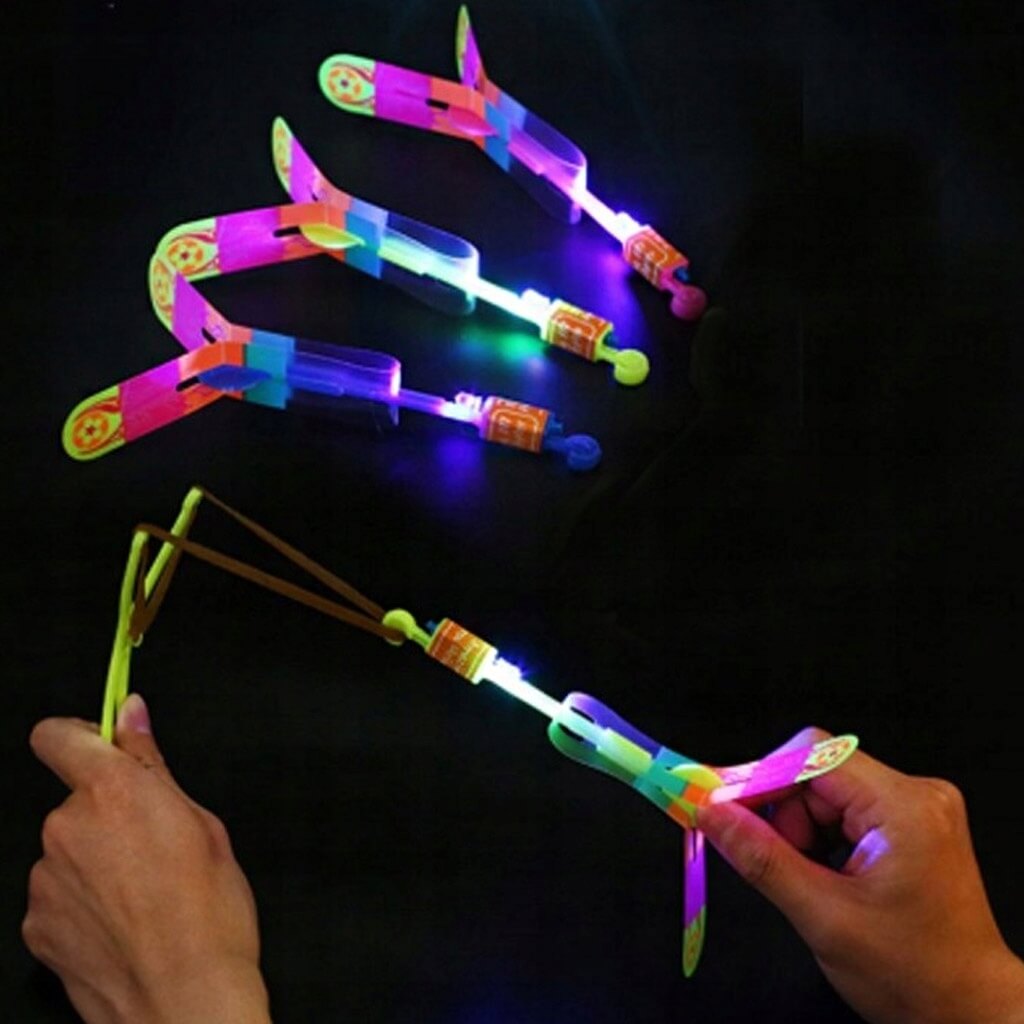 Elica elicottero luminoso LED megamix.sk