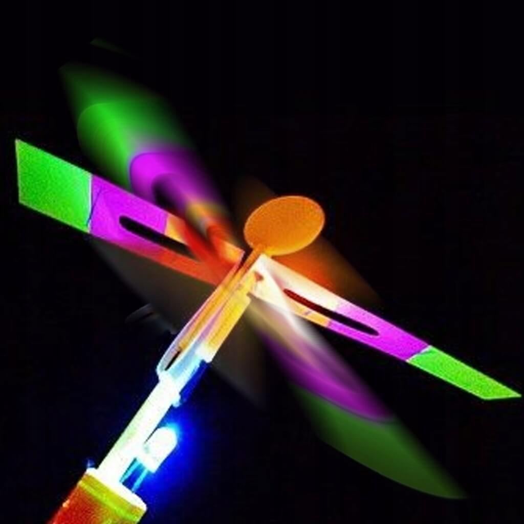 Elica elicottero luminoso LED megamix.sk