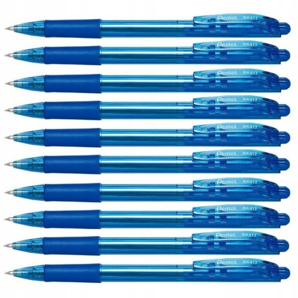 penne blu 10 pezzi Pentel BK417 megamix.sk