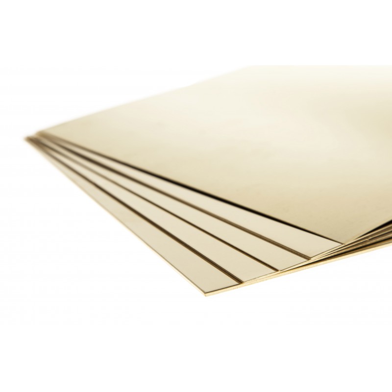 lamiera di ottone 200x100x0,6mm megamix.sk
