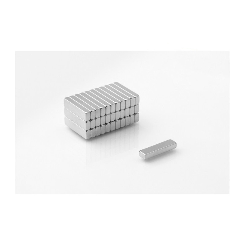 magnete al neodimio piatto MPL 25x6x2,4 N38 megamix.sk
