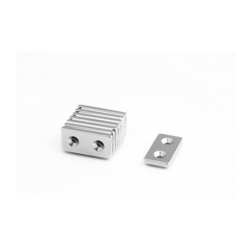 magnete al neodimio sotto vite MPL 40x20x4 N38 megamix.sk