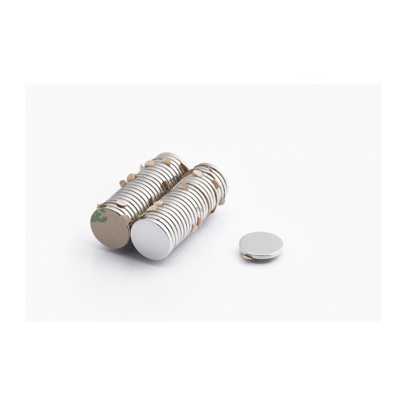 magnete al neodimio con adesivo 3M MW 17x2 N38 megamix.sk