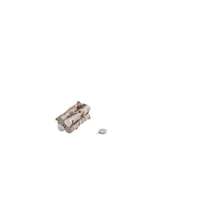 magnete al neodimio con colla 3M MW 6x1 N38 megamix.sk