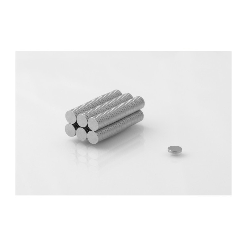 magnete al neodimio cilindrico MW 3x1 N38 megamix.sk