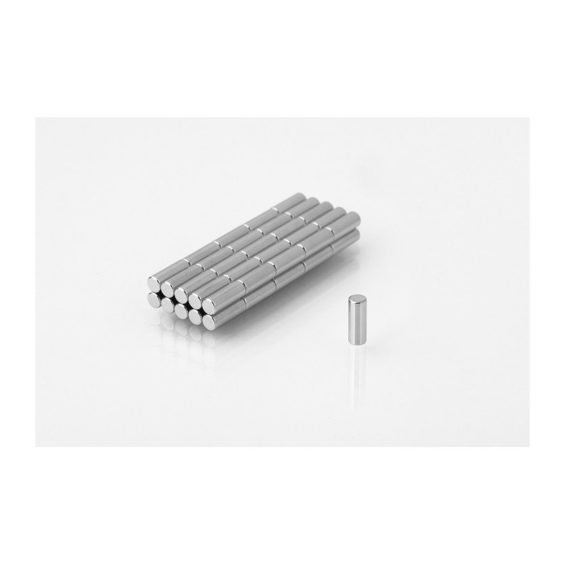 magnete al neodimio cilindrico MW 3x8 N38UH megamix.sk