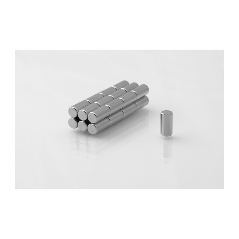 magnete cilindrico in neodimio MW 5x10 N38 megamix.sk