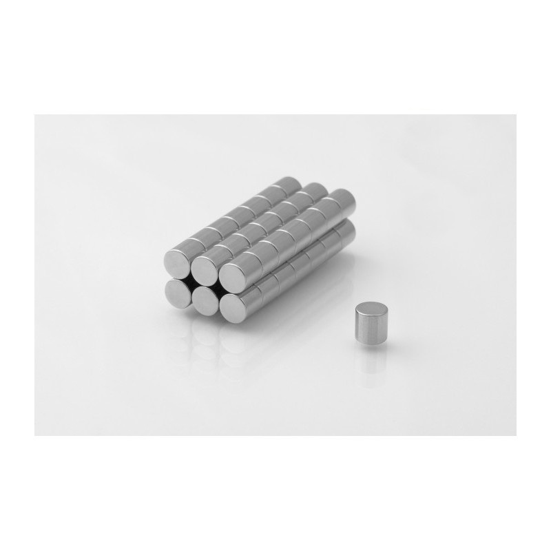 magnete al neodimio cilindrico MW 6x6 N38 megamix.sk