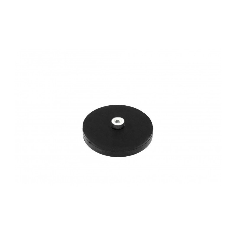 supporto magnetico al neodimio in custodia di gomma UM 43x6xM4 interno x 11,5 megamix.sk
