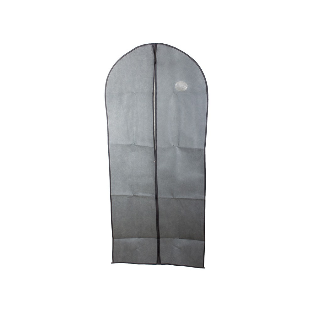 Copertura protettiva per abbigliamento 60x137cm con cerniera grigia megamix.sk