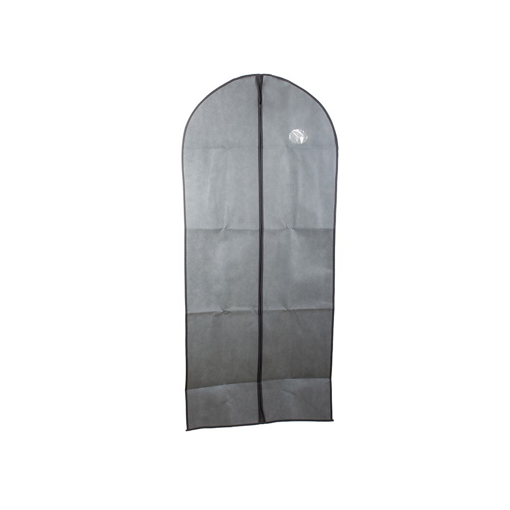 Copertura protettiva per abbigliamento 60x137cm con cerniera grigia megamix.sk