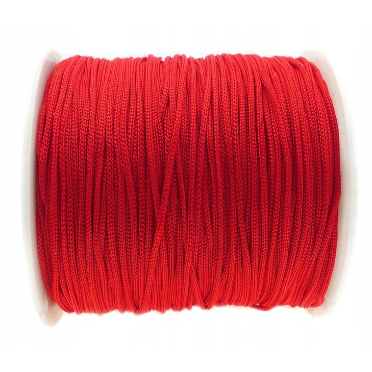 corda intrecciata 40m 0.8mm rossa poliestere megamix.sk