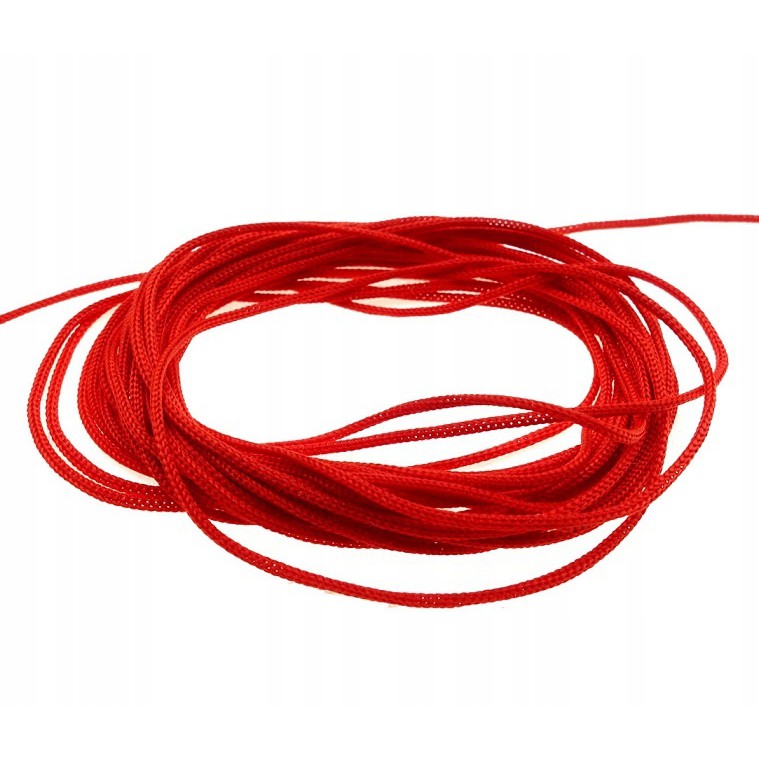 corda intrecciata 40m 0.8mm rossa poliestere megamix.sk