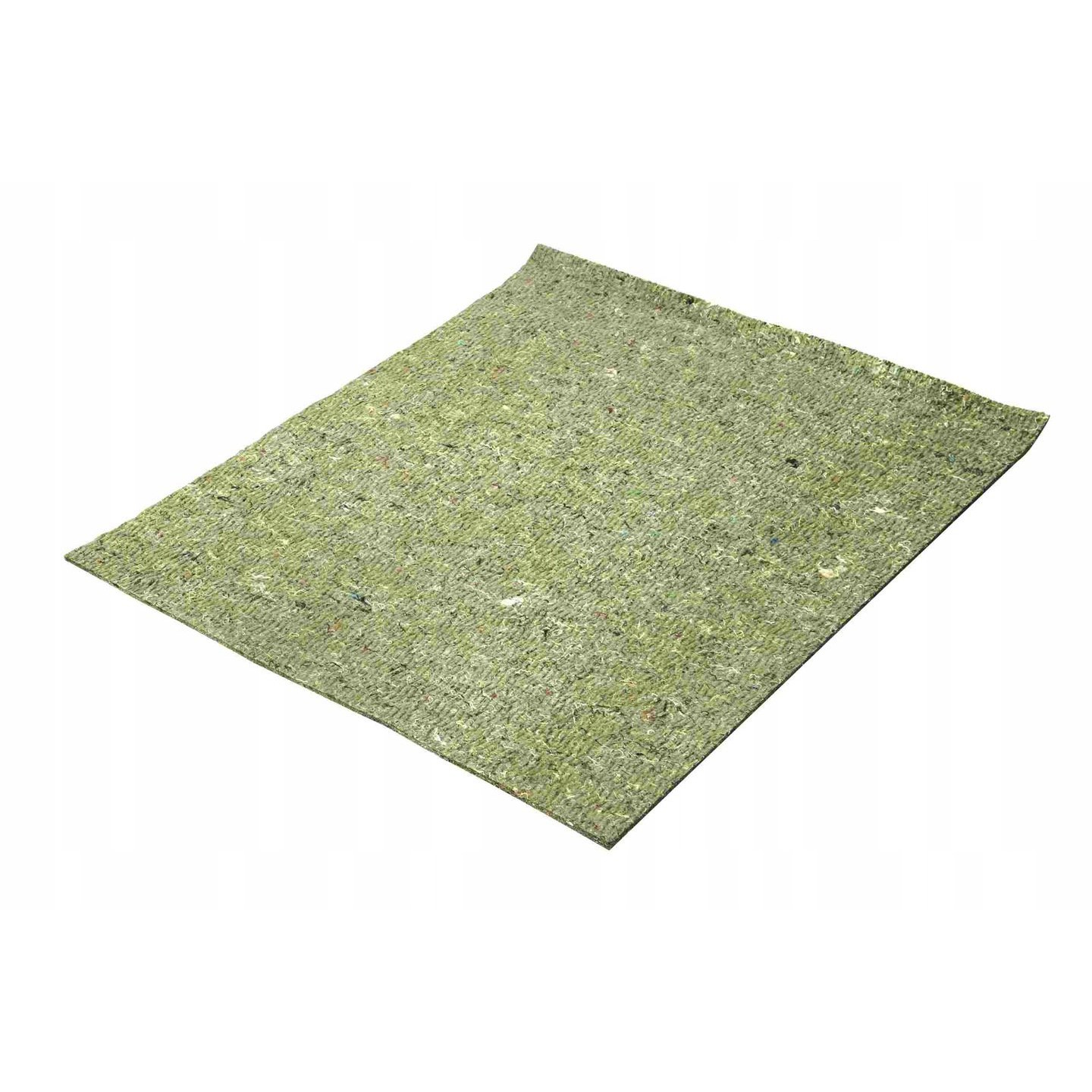 Tappeto fonoassorbente in feltro Poroso senza colla 10mm verde megamix