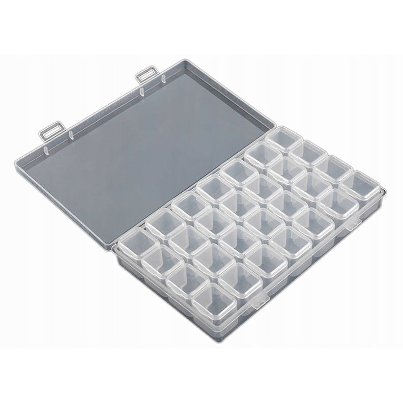 Organizer pratico 17x10x2,5cm contenitore rettangolare per piccole cose megamix.sk