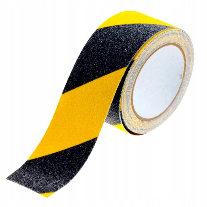 Nastro antiscivolo giallo-nero 50mm 5m megamix.sk