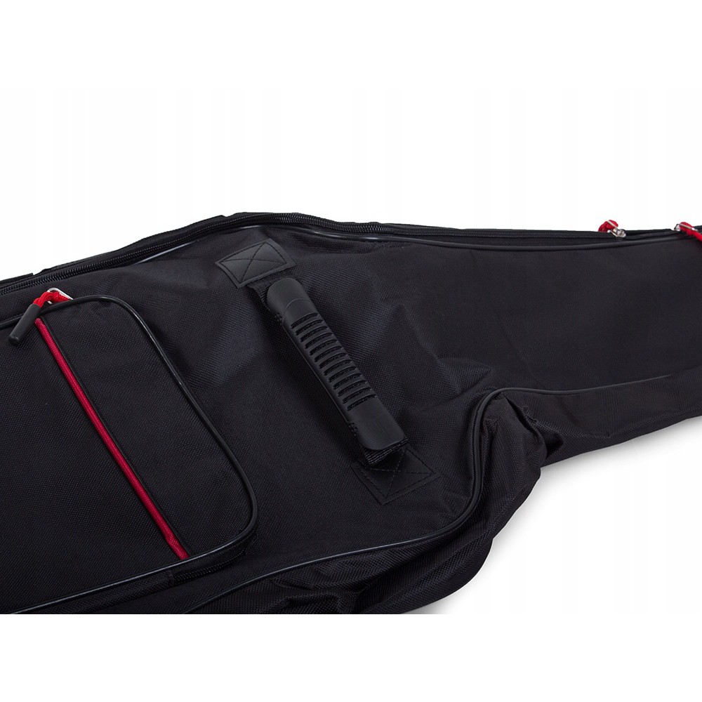 Custodia per chitarra in poliestere 107x42x13cm nera megamix.sk